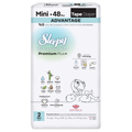 Sleepy Baby Nappies Size 2 Mini 3–6kg 1 x 48pcs Sleepy Bio Natural – soft eco-friendly baby diapers product image
