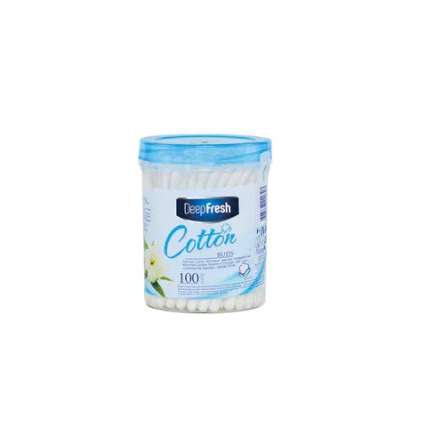 Deep Fresh Cotton Buds - Cylinder (300pcs x 12 Packs) - Memo Cash and Carry 