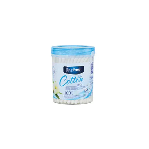 Deep Fresh Cotton Buds Cylinder 200pcs 1x12 - Memo Cash and Carry 