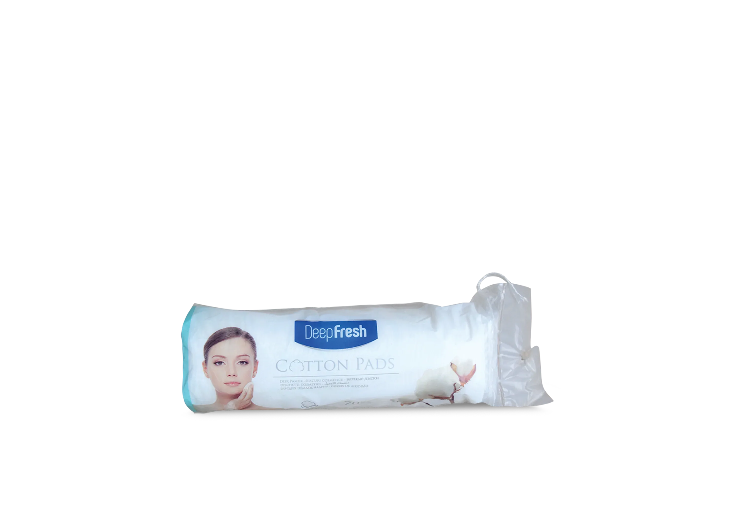 Deep Fresh Make-Up Removal Cotton With Bags (70pcs x 48 Packs) - Memo Cash and Carry 