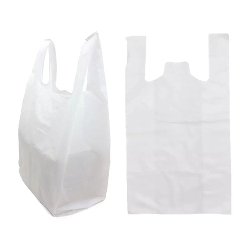 Barcelona White Carrier Bags 13x19x24 1x2000pcs - Memo Cash and Carry 