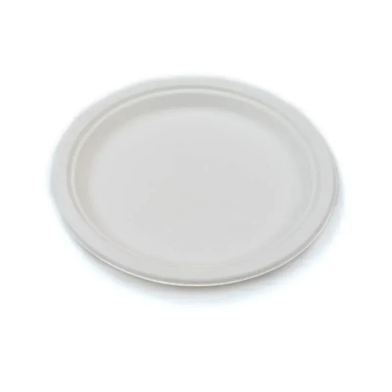 Bagasse Compostable 9' Plate 1x500pcs - Memo Cash and Carry 