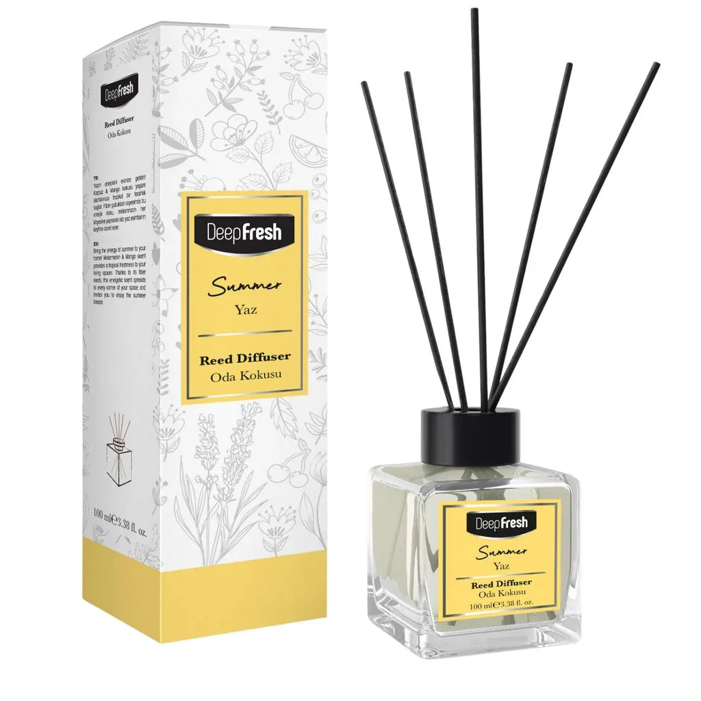 Deep Fresh Reed Diffuser Summer 24x100ml - Memo Cash and Carry 