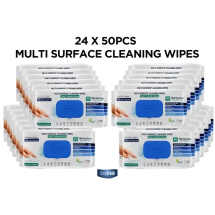 Deep Fresh Multi Surface Wet Wipes 24 x 50pcs