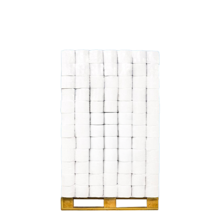 1 Pallet of White Roll Eco (50mt) 1×6 Pack (91 Pack)